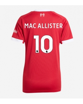 Liverpool Alexis Mac Allister #10 Maglia Gara Casa Repliche 2025-26 Donna Maniche Corte